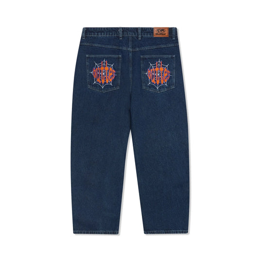 Butter Goods - Spider Denim Jeans, Dark Indigo
