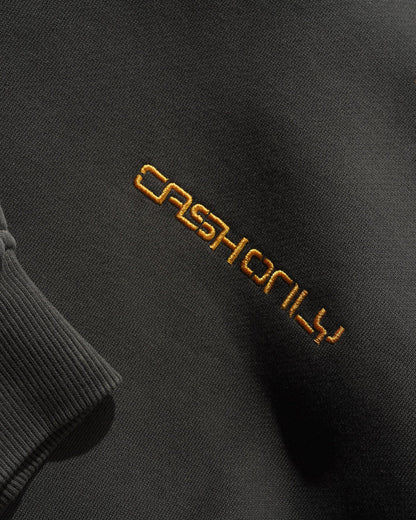 Cash Only - Stencil Pigment Dye Pullover Hoodie