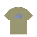 Dime - T Shirt, Pawz. Army Green