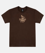 Thrasher Magazine X Antihero - T Shirt, Cover The Earth. Brown