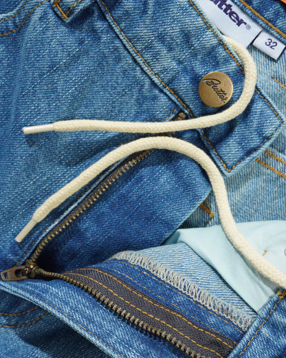 Butter Goods - Weathergear Denim Jeans, Streaky Indigo