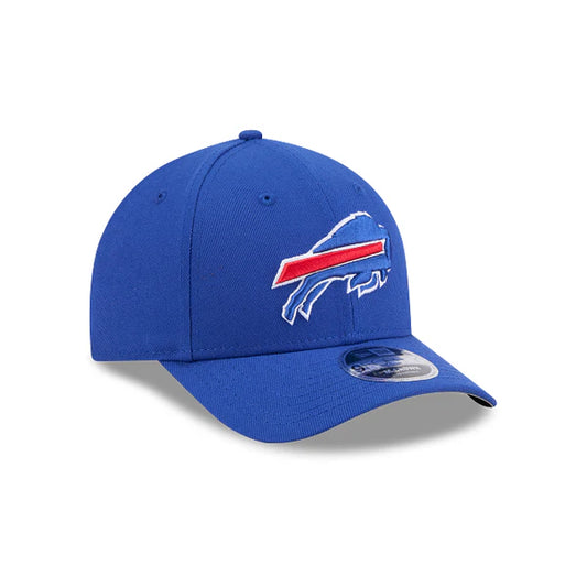 New Era - Buffalo Bills NFL Men's Majestic Blue 9FORTY M-Crown Snapback Game Hat
