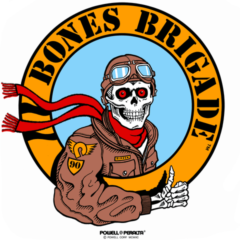Powell Peralta - Sticker, Bones Brigade, Ripper Pilot