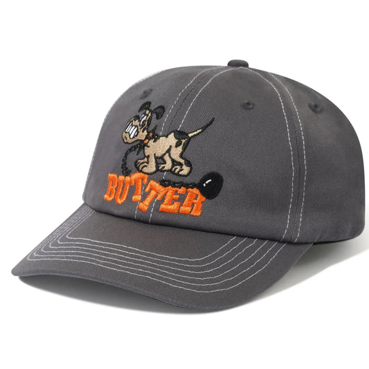 Butter Goods Unleash 6 Panel Cap - Steel