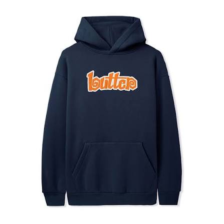 Butter Goods - Swirl Hoodie Navy