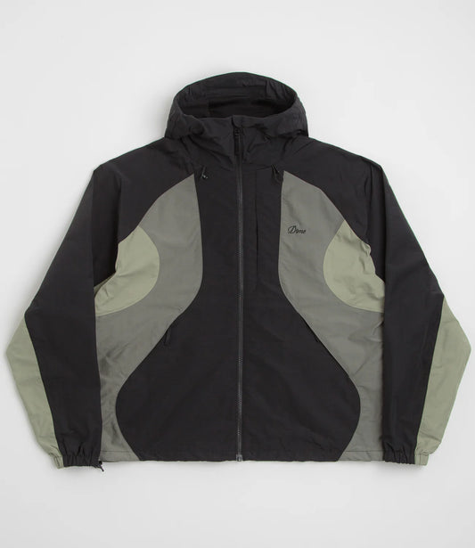 Dime Tech Windbreaker Jacket - Black