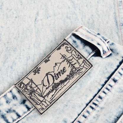 Dime Relaxed Denim Pants Light Snow Washed