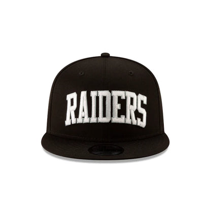 New Era - Oakland Raiders NFL  Men's Black 9Fifty Arched Basic Snapback