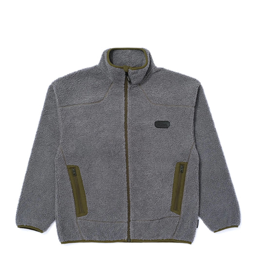 Howl - Textured Zip Up. Grey. 2023/24