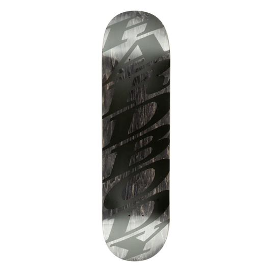 Hardbody - Black Veneer Stacked Logo Deck 8.25 Long