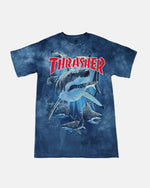 Thrasher Shark T-Shirt Blue