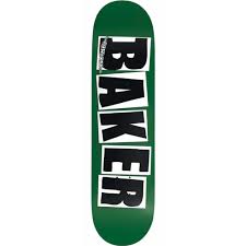 Baker Skateboards Brand Logo Forrest Green Deck