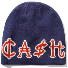 Cash Only - Currency Skully Beanie