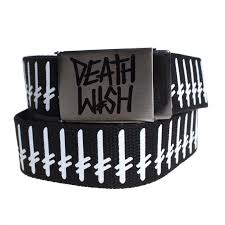 Deathwish - Belt, Gang Logo Black Bullet