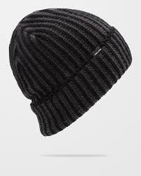 Volcom-  Knit Stoned Beanie - Dark Grey