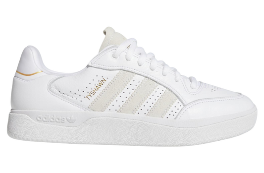 Adidas - Shoes, Tyshawn II Low - Cloud White/Gold Metallic