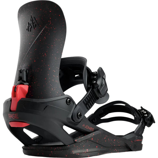 Pre Order - Jones Nebula FASE Snowboard Binding Tweaker Black Red 2027