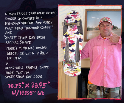 Krooked Skate Shop Day 2026 Diamond Quad 10.75