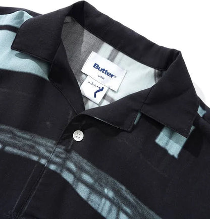 Butter Goods - Savoy Rayon S/S Shirt, Black