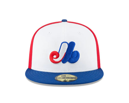 New Era Montreal Expos MLB Tricolor 59Fifty 1969-91 Fitted Hat