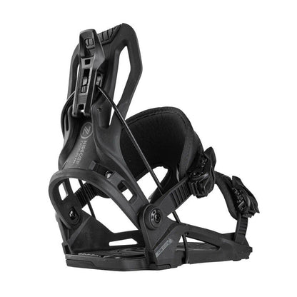 Nidecker - Unisex Snowboard Bindings, Flow Nexus. Black. 2025