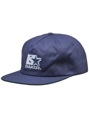 Baker - Hat, Classic Snapback. Navy