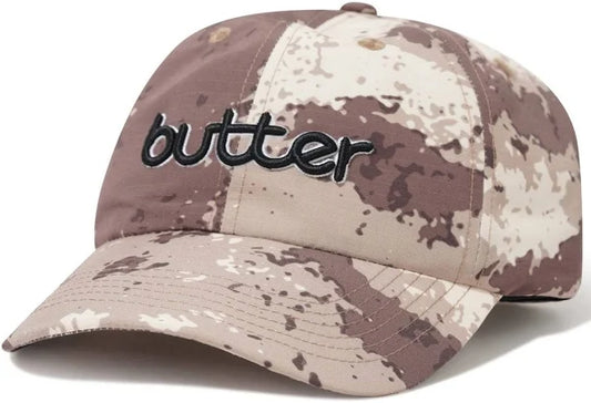 Butter Goods Alpine 6 Panel Camo Cap