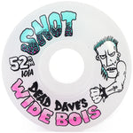 Snot - Dead Dave Wide Bois 52mm 101A Skateboard Wheels