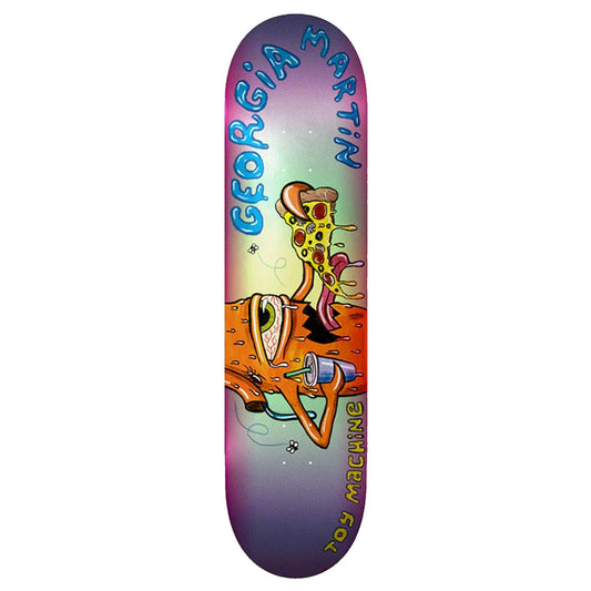 Toy Machine Skateboards Martin Pizza Deck 8.0