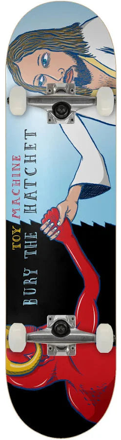 Toy Machine - Bury The Hatchet Complete Skateboard 8"
