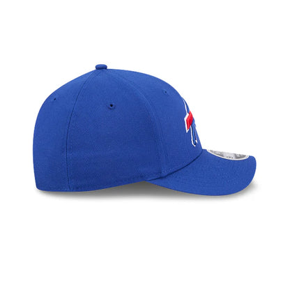 New Era - Buffalo Bills NFL Men's Majestic Blue 9FORTY M-Crown Snapback Game Hat