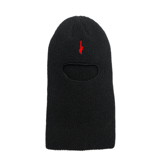 Deathwish - Face mask, Gang Logo. BLK/RED