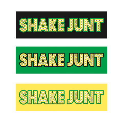 Shakejunt - Sticker, Stretch Logo