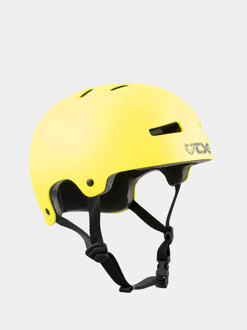 TSG - Helmet, Evolution Solid Color. Satin Acid Yellow