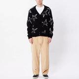 Obey - Slint Cardigan. Black