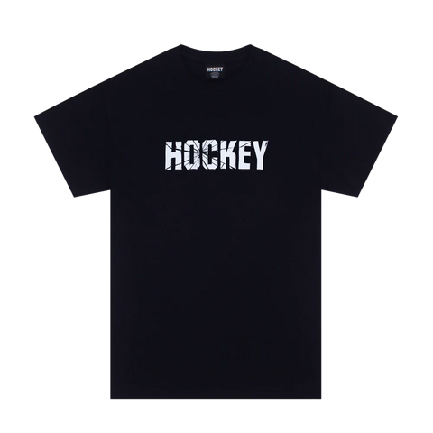 Hockey - T Shirt, Shatter. Black
