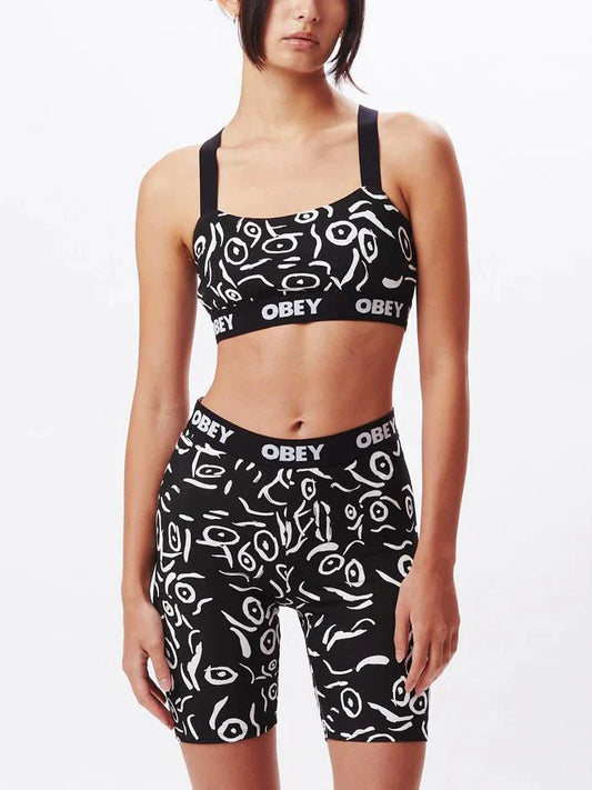 Obey - Tank Top, Scribbles. BLK. Womens