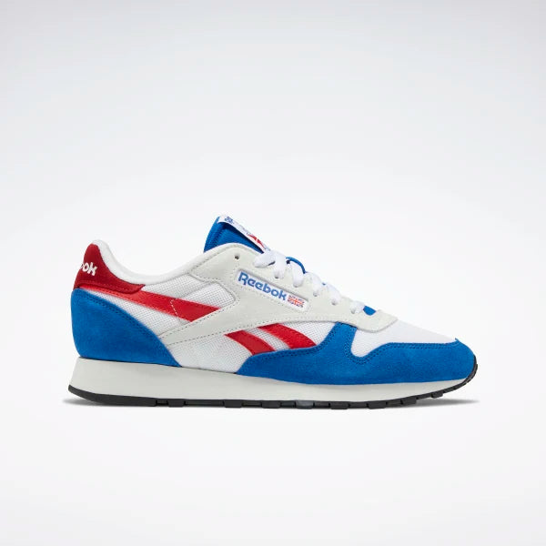 Reebok Shoes Classic Leather. BLU RED WHT