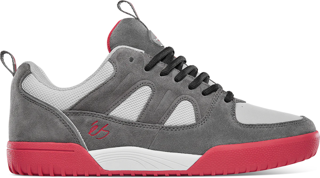 ES Shoes Silo SC. Grey Red The Local Skate Shop
