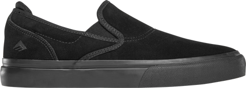 Emerica - Shoes, Wino G6 Slip On. Black/Black