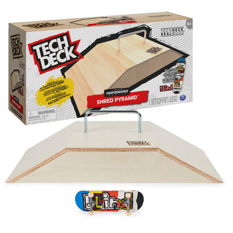 Tech Deck - Shred Pyramid Set.