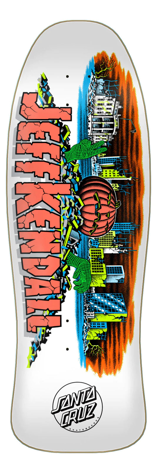Santa Cruz - Reissue Deck, Kendall Pumpkin 10"