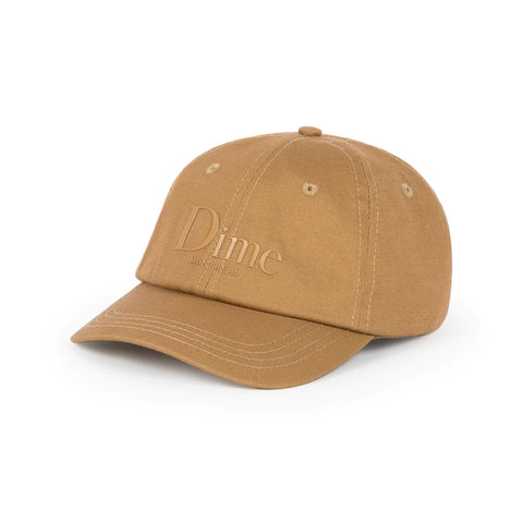 Dime - Hat, Classic Silicone Logo Cap. Gold