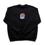 The Local - Cold world embroidered crew neck - Large