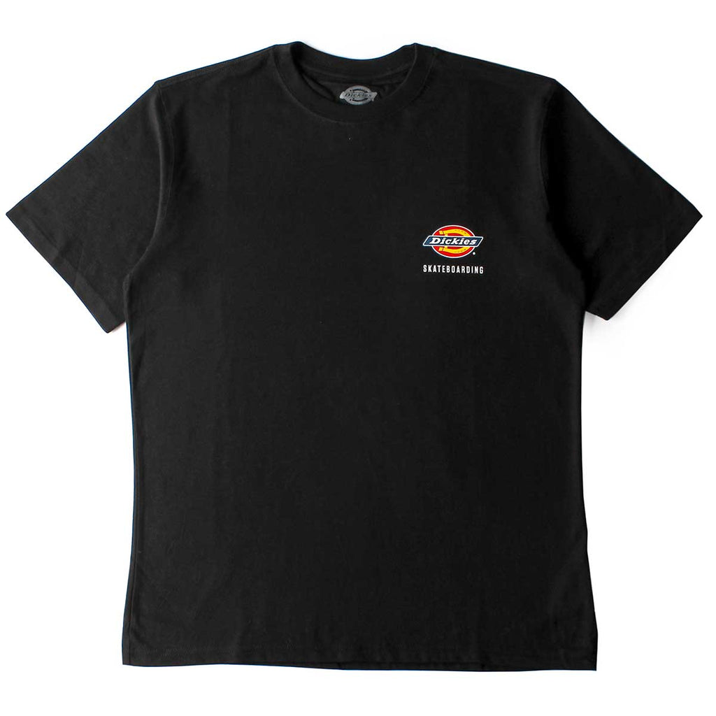 Dickies T Shirt Chest Logo. BLK