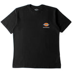 Dickies - T Shirt, Chest Logo. BLK