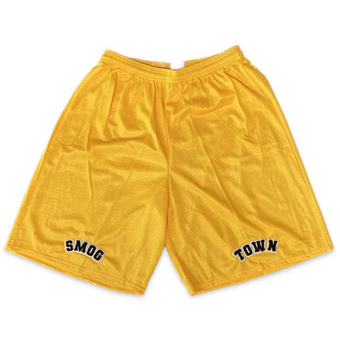 The Local - Shorts, Chenille Smog Town. Yellow