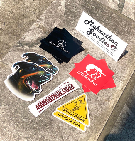 Mehrathon - Sticker Pack, Goodies