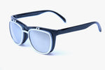 Happy Hour - Sunglasses, Flip Up, Silver Bullet. BLK