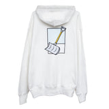 The Local - Hoodie, Shovel. White. S9D4